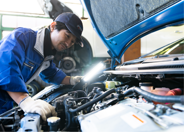 お車の整備はカーメインテナンス朝倉におまかせください